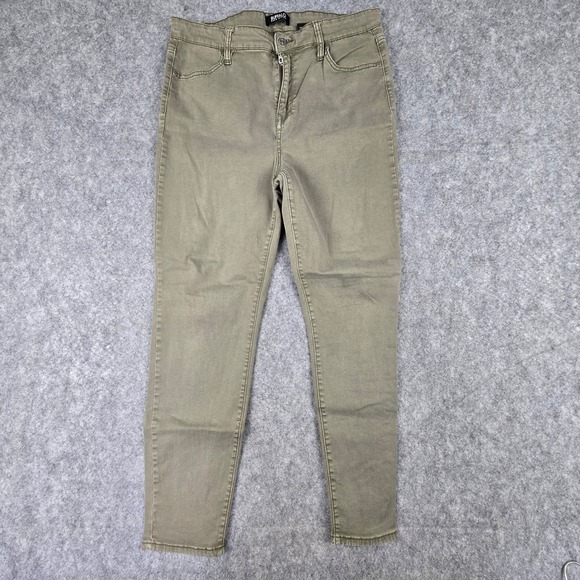 Buffalo David Bitton Pants - Buffalo David Bitton Havana Jeans Womens 12/32 Olive Green High Rise Skinny Pant